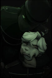 2 halfbodies of my chemical romance characters